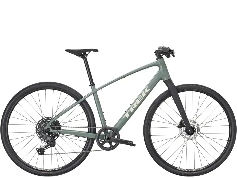 Trek FX Sport AL 3 Hybrid Bike in Keswick Green