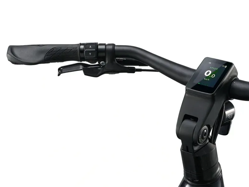 Giant AnyTour E+ 4 LST Electric Commuter Bike in Cold Night-7