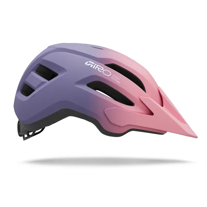 Giro Fixture II Youth Helmet in Pink/Purple-2