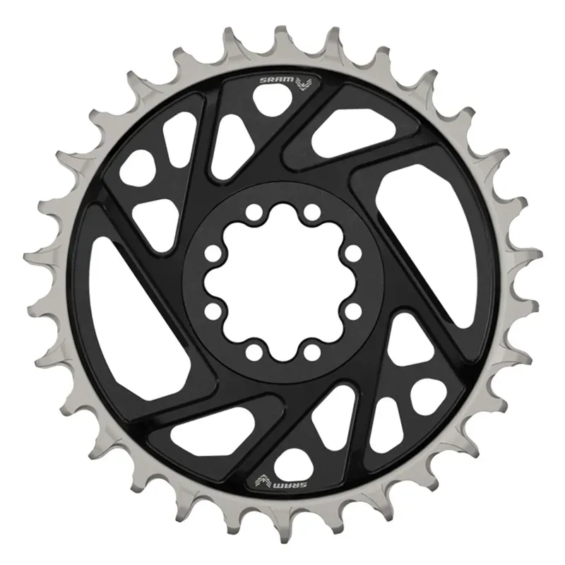 SRAM Chain Ring T-TYPE Direct Mount 3mm Offset Eagle (including 8 Bolts) XX D1 2023: BLACK 3-1