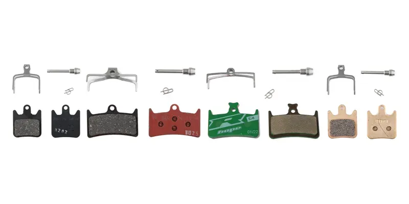Hope V4 Organic Brake Pads in Racing Green