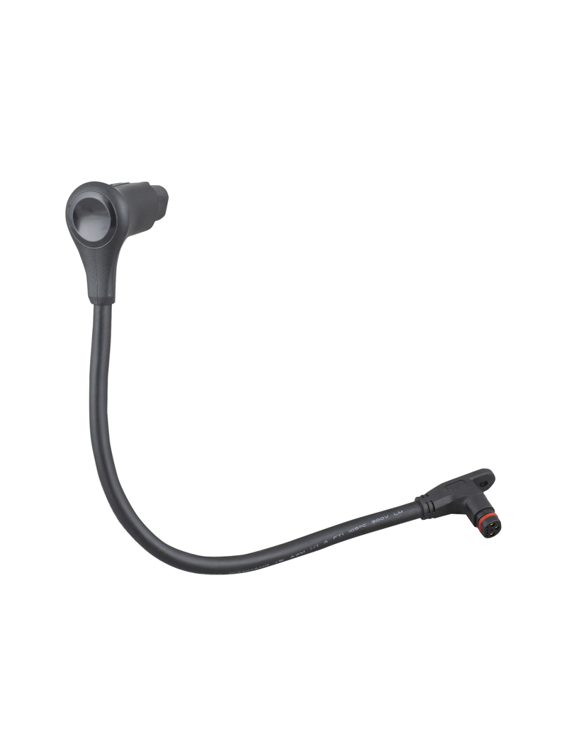 Hyena Range Extender Step-Thru Battery Cable in Black-1