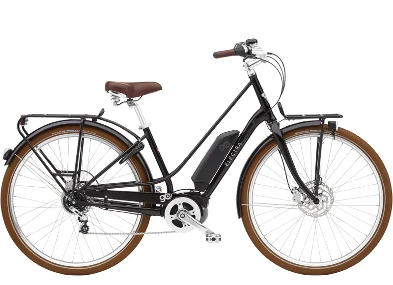 Electra Loft Go 5i Step-Thru 500Wh E-Road Bike In Black