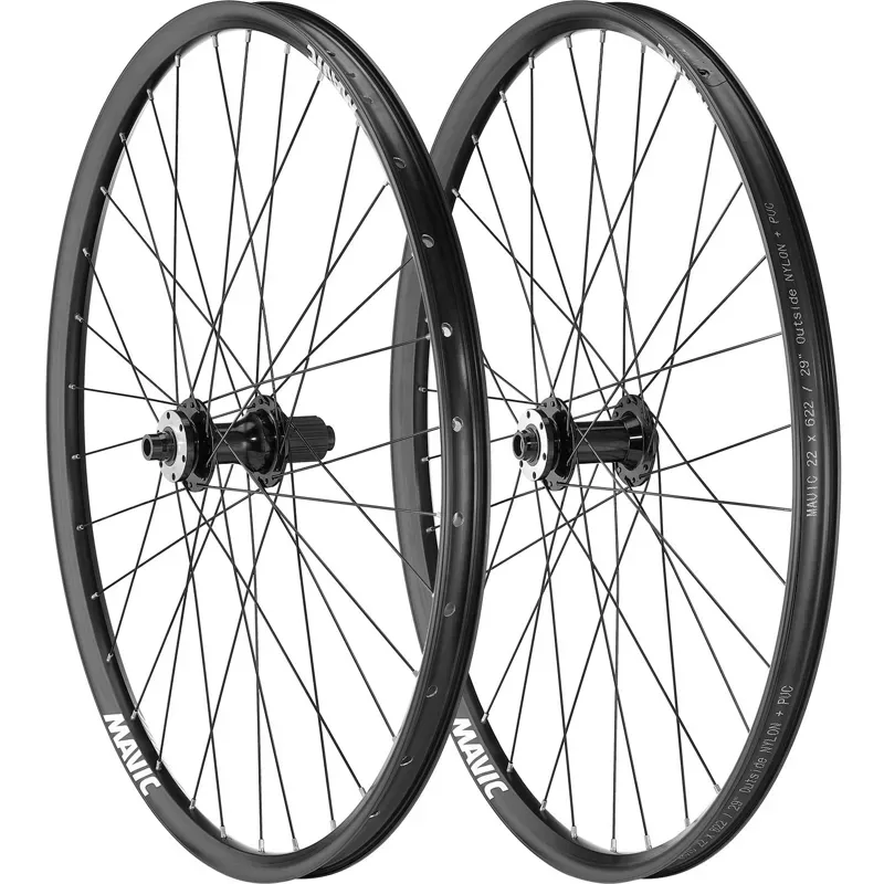 Mavic E-Access XR27 27.5 Centre Lock QR Disc Wheels in Black-1