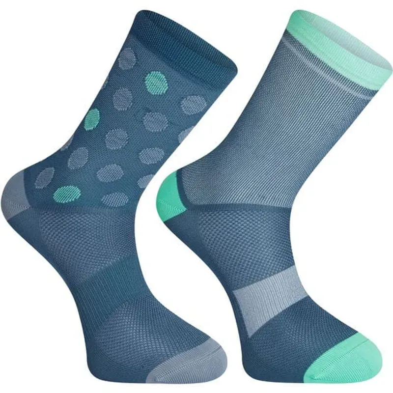Madison Sportive Mid 2PK Socks in Blue