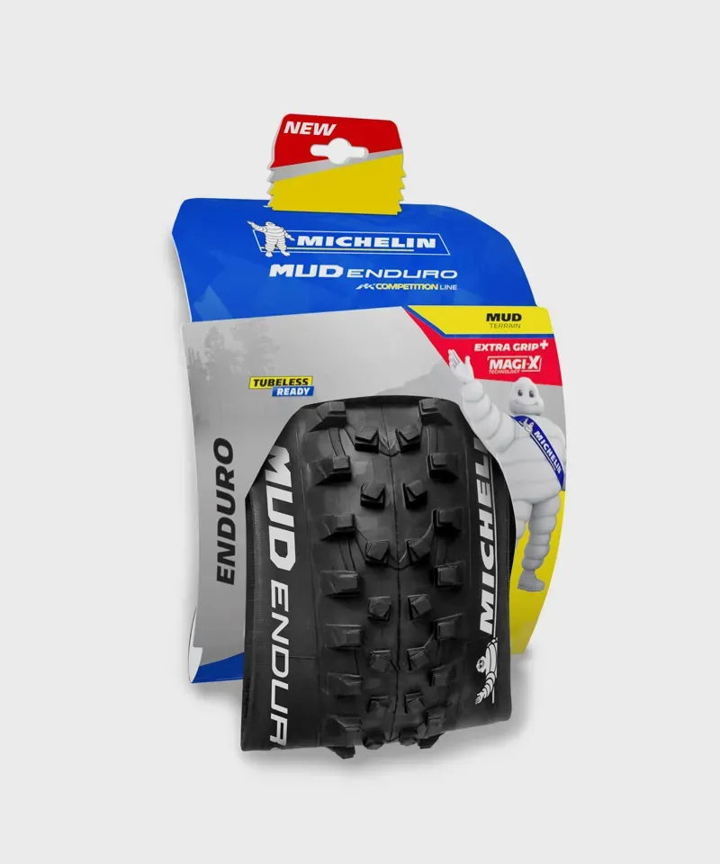 Michelin Mud Enduro Tyre 2 in Black-1