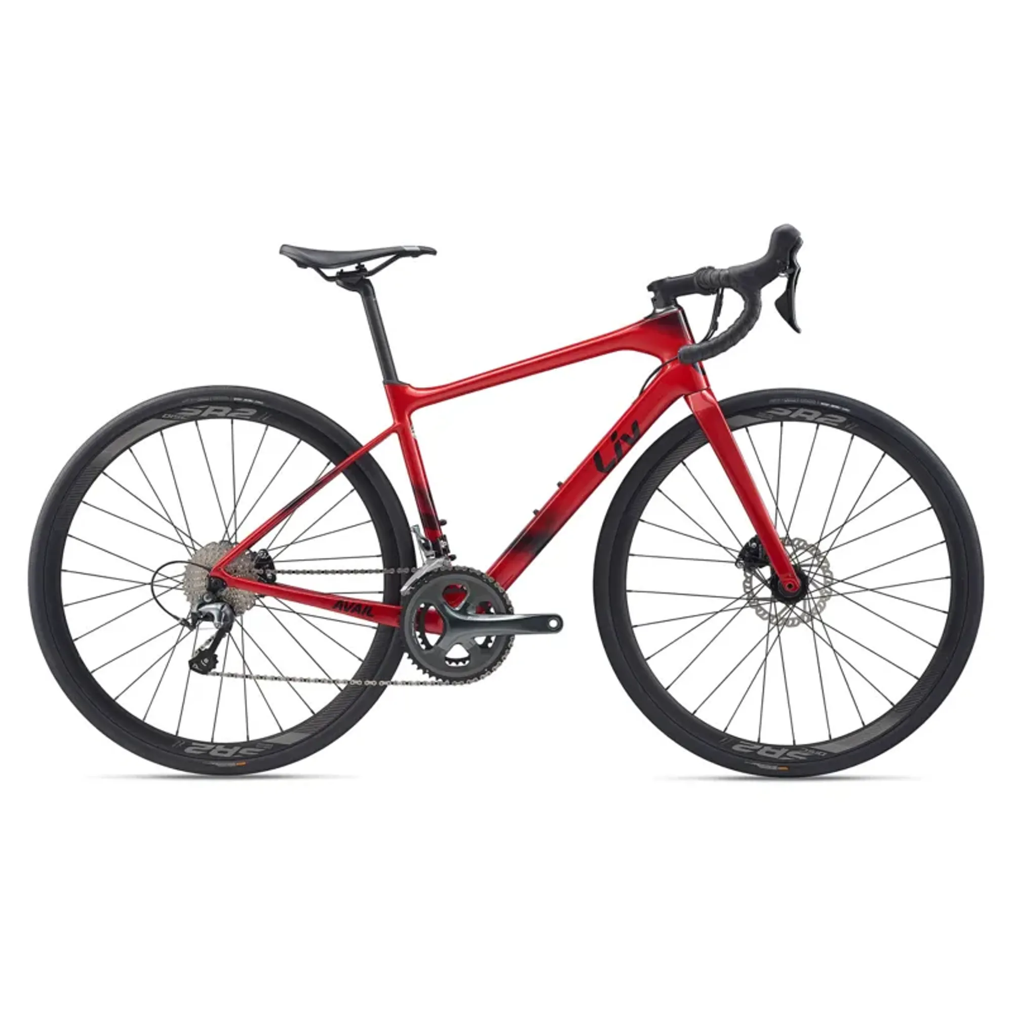 2020 Liv Avail Advanced Carbon Endurance Road Bike in Red