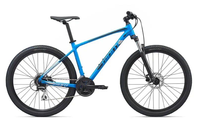 2020 Giant ATX 1 27.5 Hardtail Mountain Bike in Blue