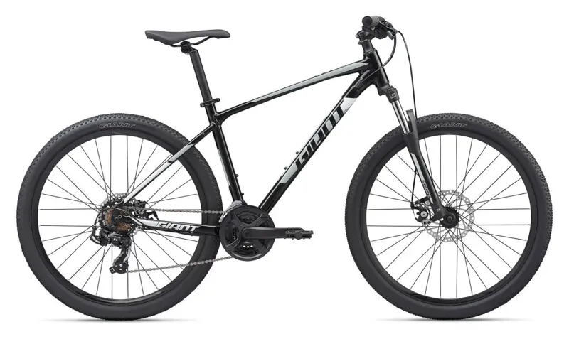 2020 Giant ATX 3 Disc 27.5 Hardtail Mountain Bike in Black