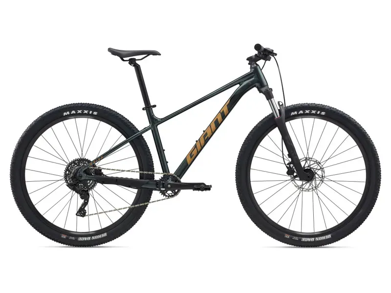 Giant Talon 2 29 Mountain Bike In Asphalt Green