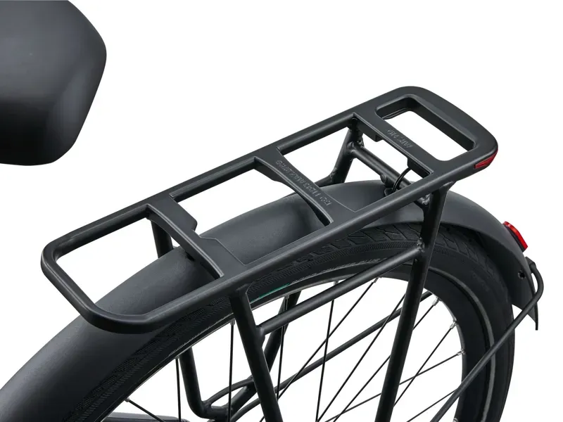 Giant NewTour E+ 2 LST Electric Commuter Bike in Cold Night-10