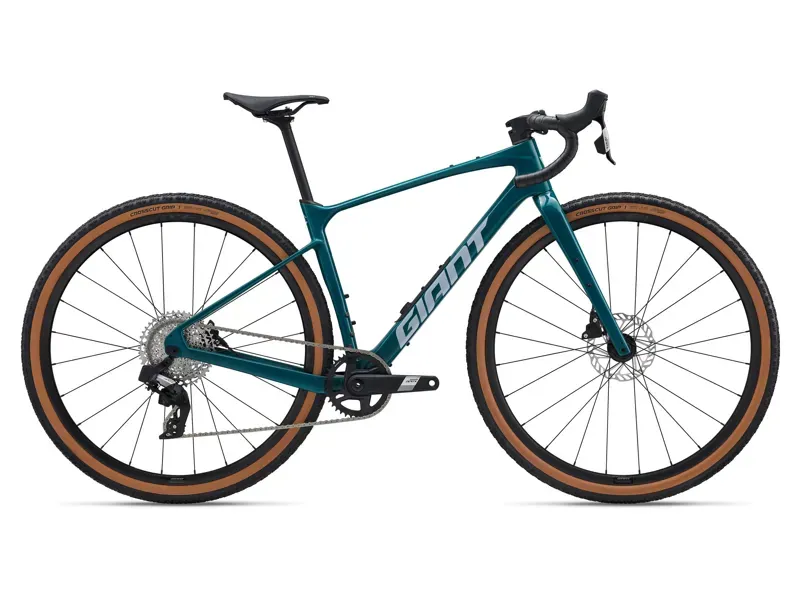 Giant Revolt Advanced 1 Gravel Bike in Abyss Teal