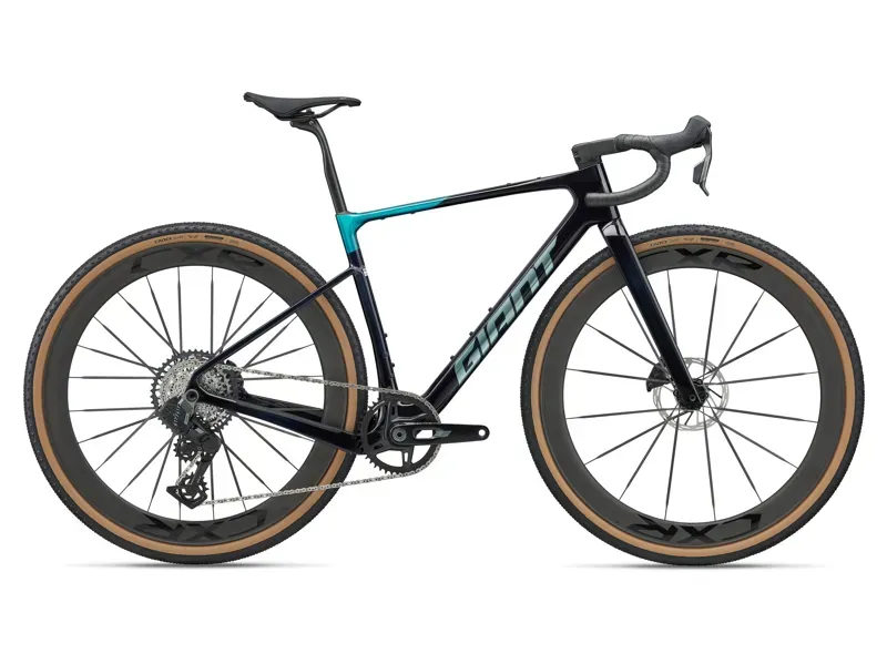 Giant Revolt Advanced SL 2 Gravel Bike in Deep Lagoon