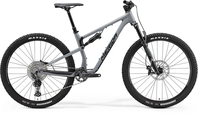Merida One-Twenty 600 Mountain Bike In Grey/Black/Silver