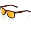 100 Percent Blake Gold Lens Sunglasses in Red