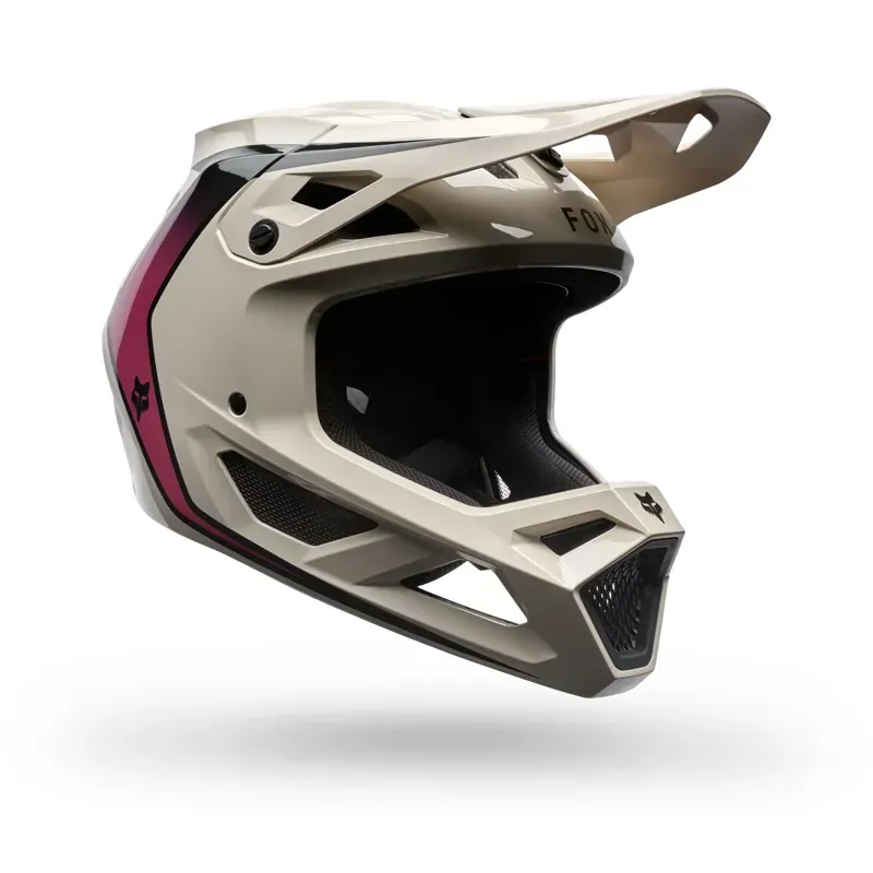 Fox Youth Rampage Vault Helmet in Chalk White-1