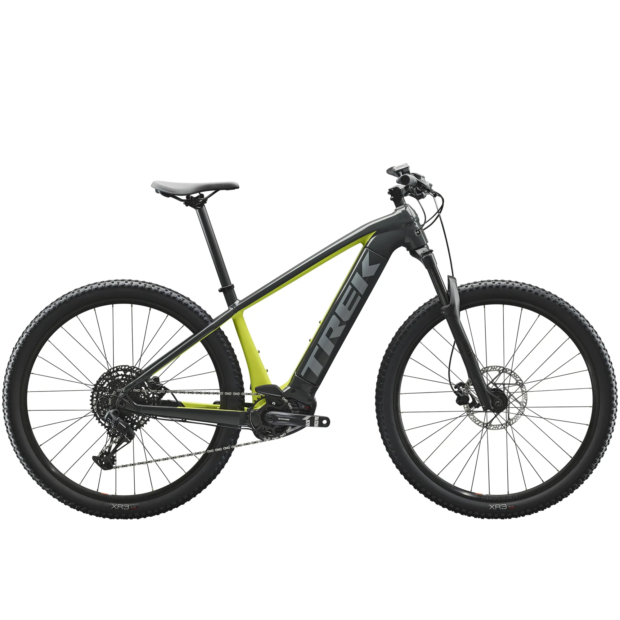 Trek Powerfly Electric Hardtail Mountain Bike in Grey