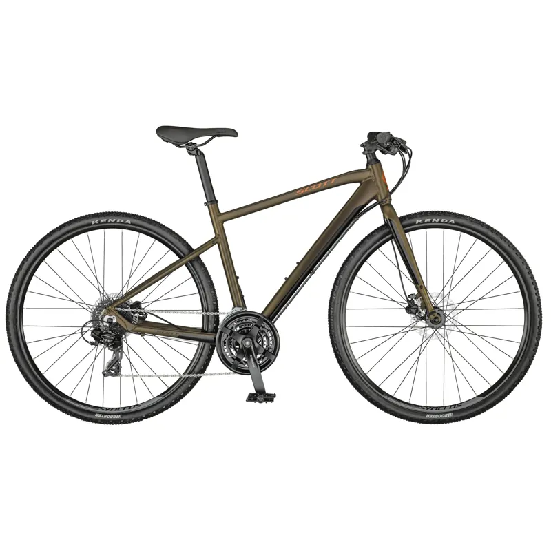 Scott Sub Cross 50 Hybrid Bike in Brown