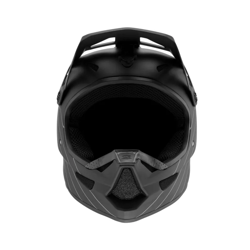 100% Status Helmet in Essential Black-2