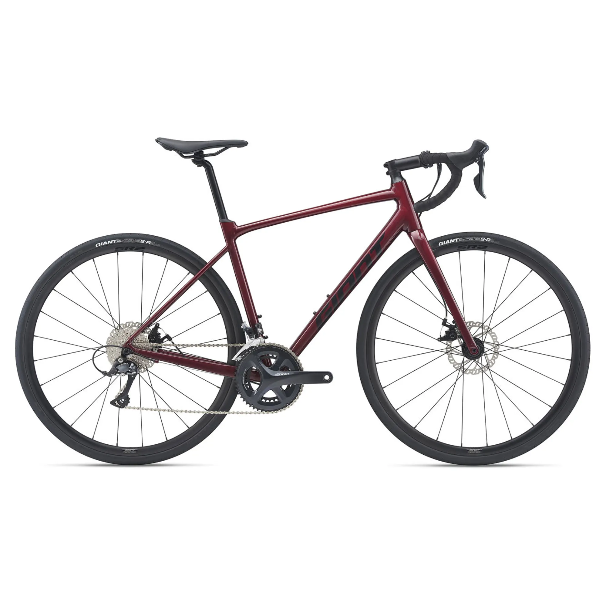 Giant Contend AR Disc Road Bike in Red