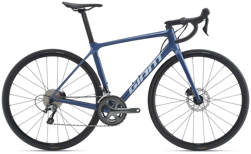 Giant TCR Advanced 3 Disc Road Bike in Blue