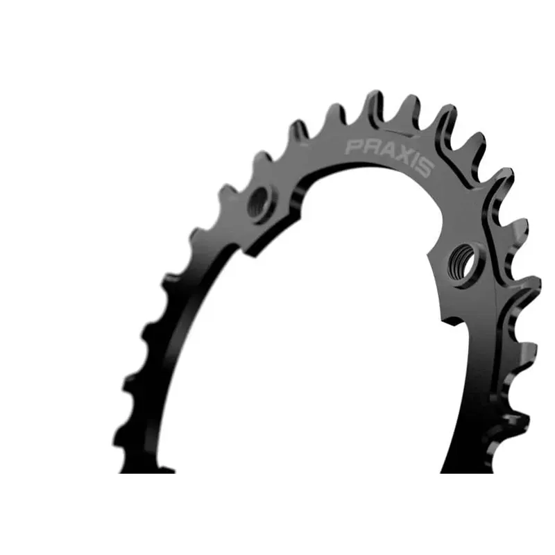 Praxis Works MTB E-Ring Steel 104-bcd 1x 34-tooth NW Chainring in Black