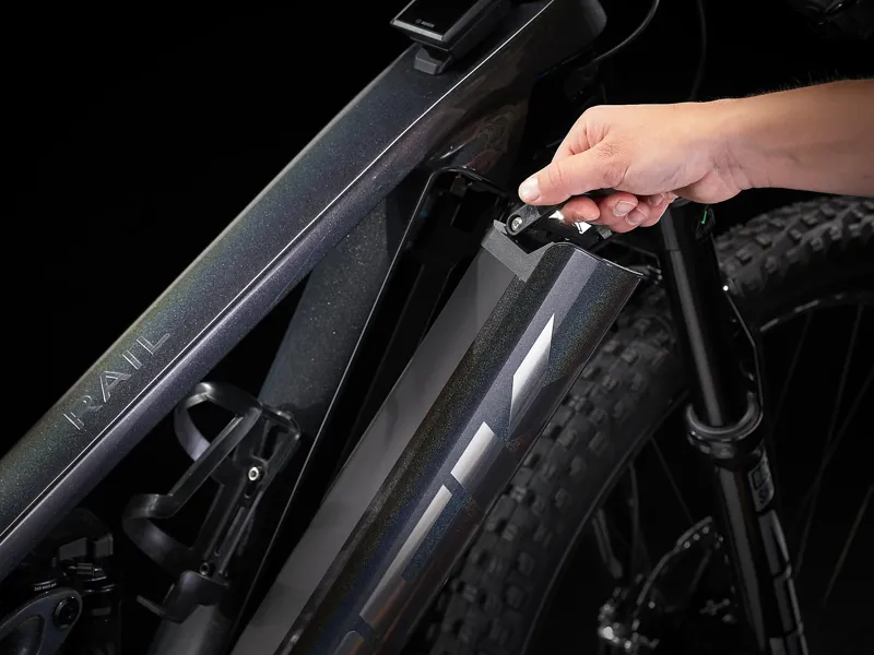 Trek Rail 9.8 GX eMountain Bike in Prismatic/Trek Black-4