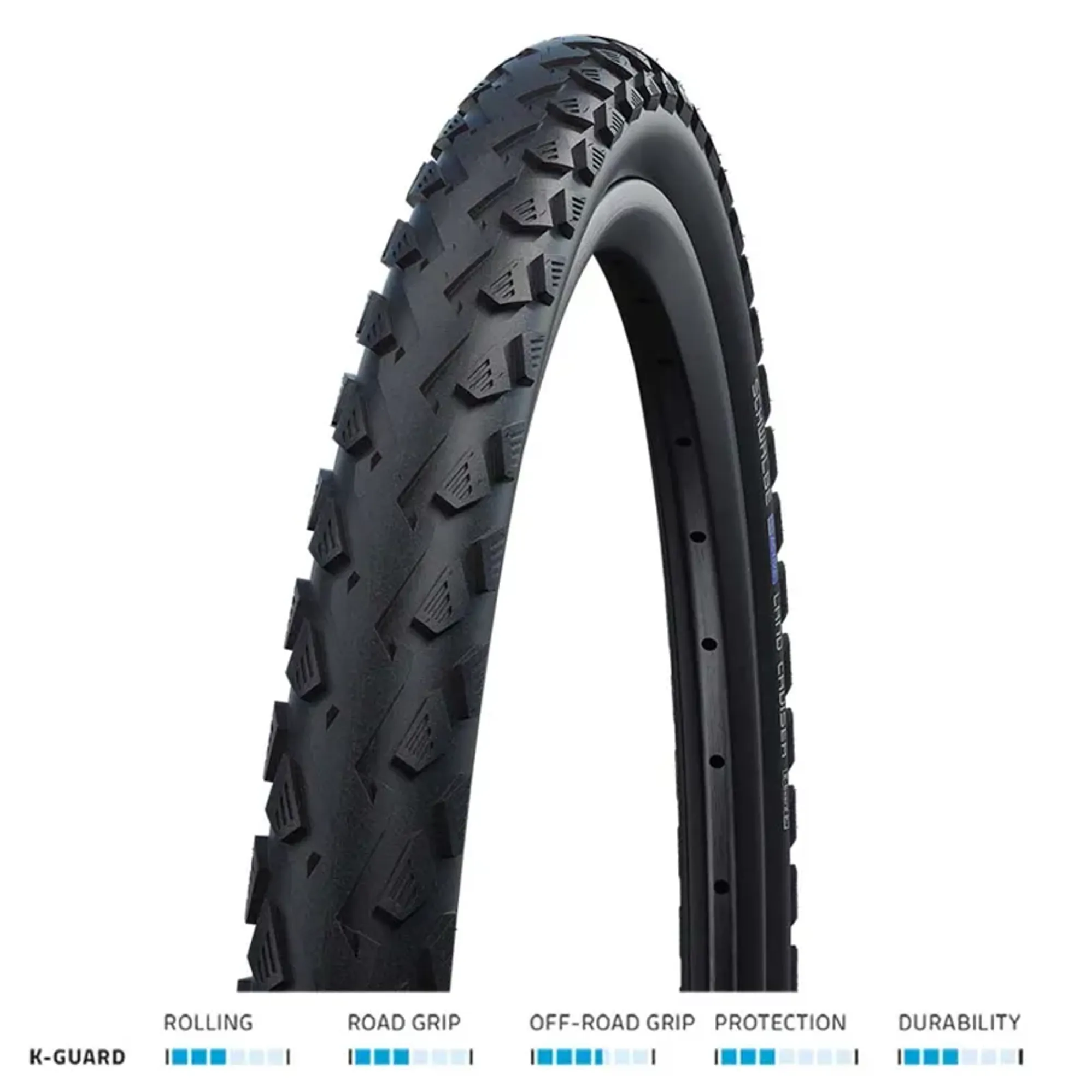 Schwalbe Road Cruiser 700 X 40c Tyre Inner Tube Schwalbe Land