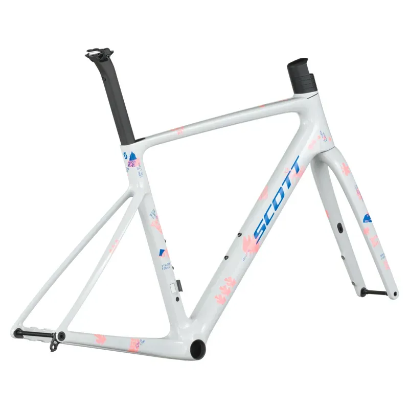 Scott Addict RC Team HMX Frame Set in Beluga Grey-1