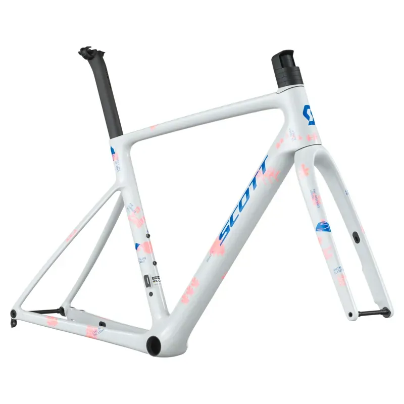 Scott Addict RC Team HMX Frame Set in Beluga Grey-2
