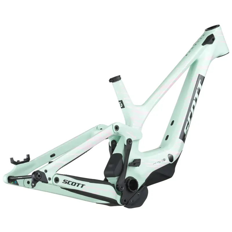 Scott Gambler 900 RC HMX Frame + Shock in Mistyade Green-1