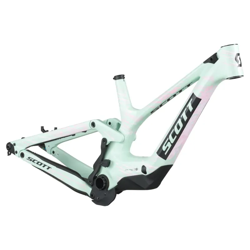 Scott Gambler 900 RC HMX Frame + Shock in Mistyade Green-2