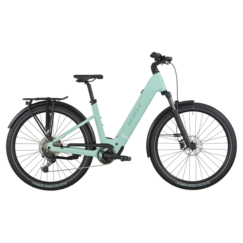 Scott Sub Sport 20 Wave eHybrid Bike in Mint Green