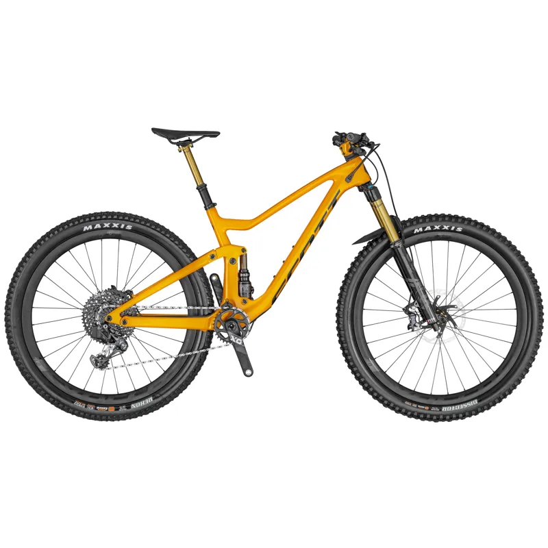 yellow mountain bikes
