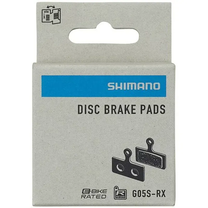 Shimano Spares G05S Resin Pad and Spring Steel Back in Black-2