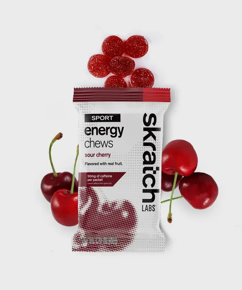 Skratch Labs Fruit Drops Chews in Sour Cherry