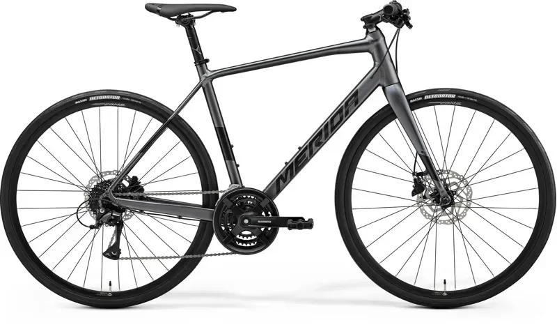 Merida Speeder 100 Road Bike In Dark Silver/Black