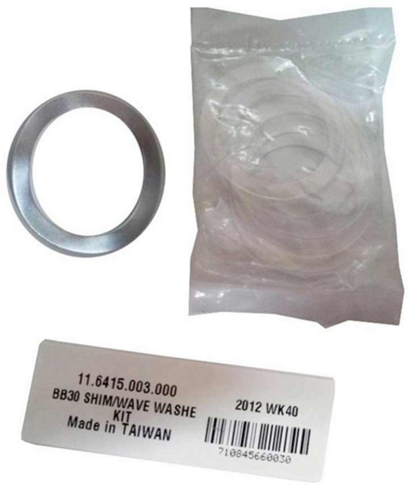 SRAM BB30 Bottom Bracket Shim and Wave Washer Kit-1