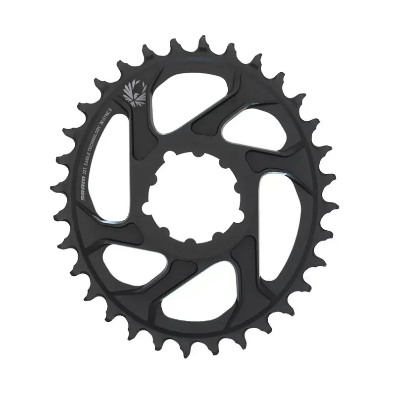 SRAM X-Sync 2 Oval DM 3mm Off. Boost Al. Eagle 32t Chainring in Black