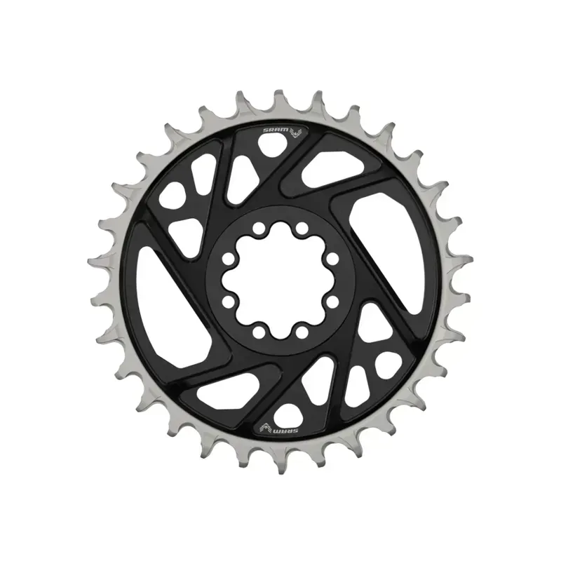 SRAM X-Sync 2 Oval DM 3mm Off. Boost Al. Eagle 32t Chainring in Black-2