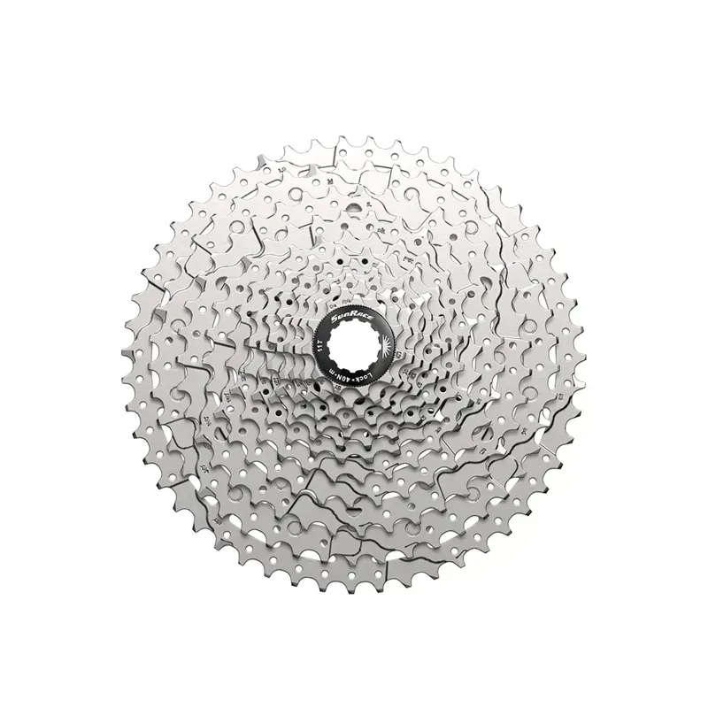 SunRace CSMZ600 12-Speed MTB Cassette 11-51t in Metallic Silver