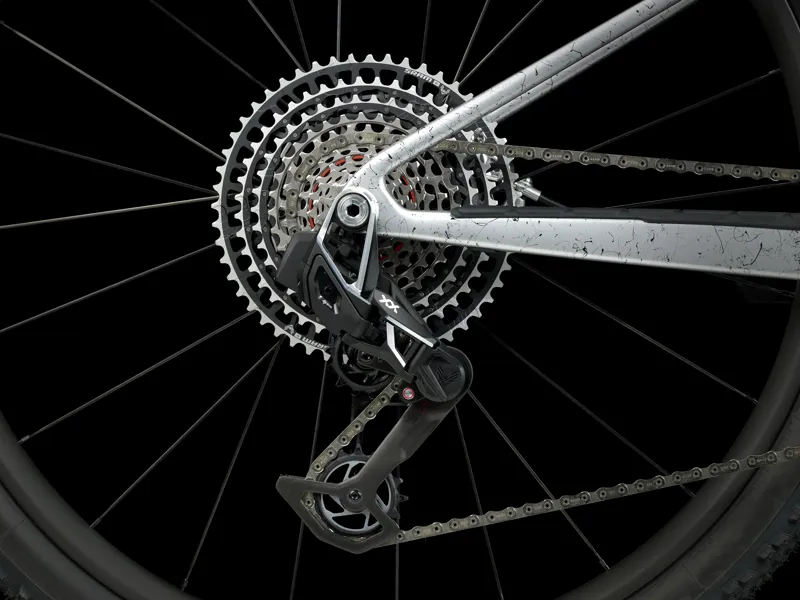 Trek Supercaliber SLR 9.9 XX AXS Full Suspension Mountain Bike Silver-4