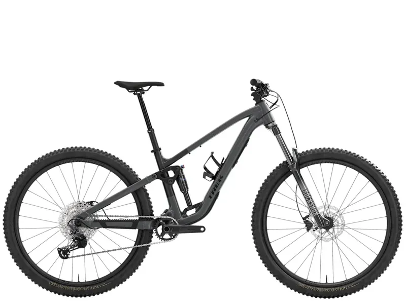 Trek Fuel EX 5 Gen 7 Mountain Bike in Lithium Grey/Trek Black Splatter