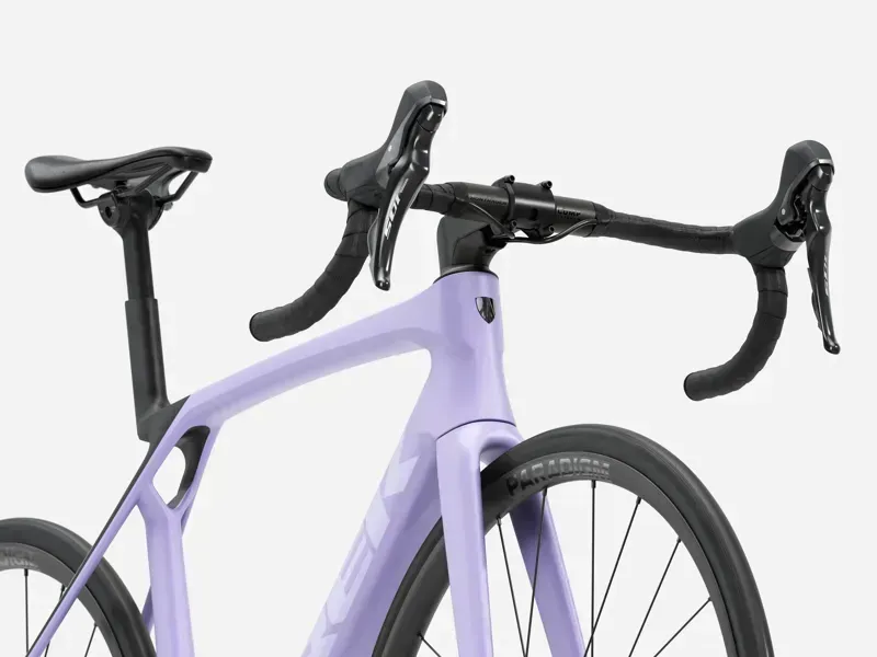 Trek Madone SL 5 Gen 8 Road Bike in Matte Lavender Haze/Deep Smoke-4
