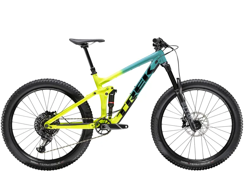 trek mountain bike neon green