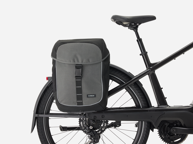 Trek MIK 2.0 36.1-litre Commuter Double Pannier Bag in Black-2