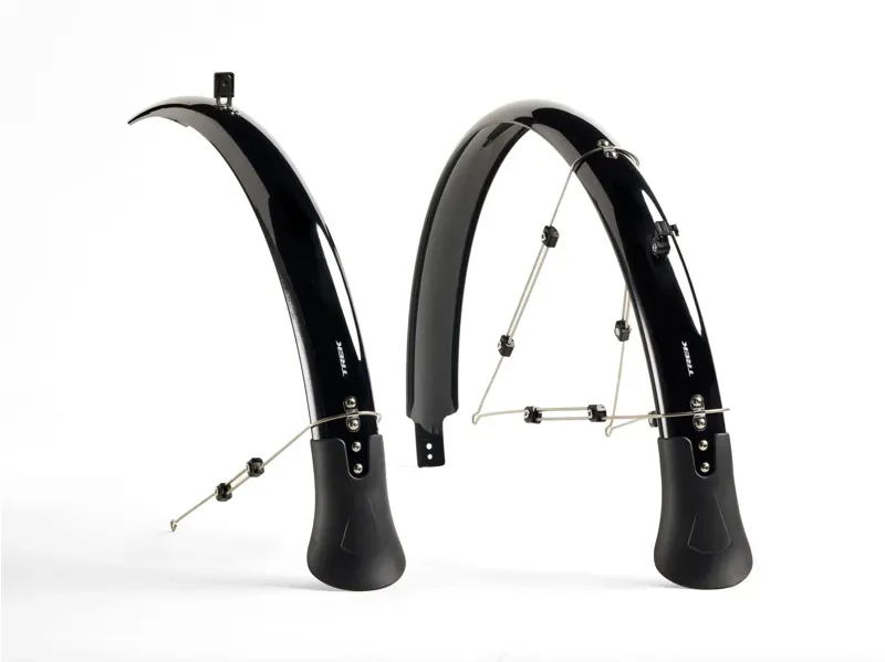 Trek NCS 700x35-45c Front + Rear Mudguard Set in Black
