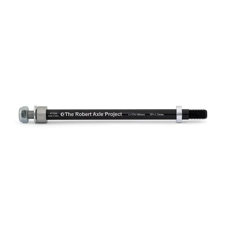Robert Axle Project 12mm Thru Axle for Kids Trailer in Black-2