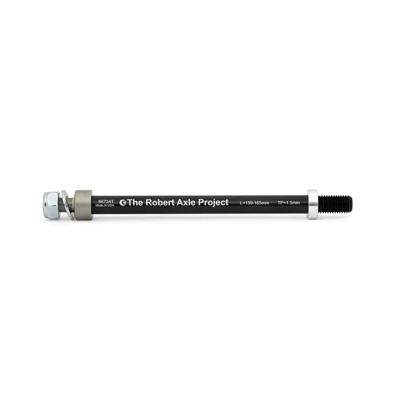 Robert Axle Project 12mm Thru Axle for Kids Trailer in Black-3