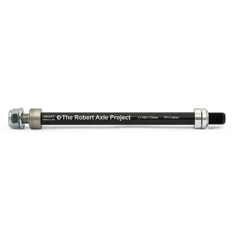 Robert Axle Project 12mm Thru Axle for Kids Trailer in Black